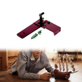 Maxbell RC Boat Rudder Remote Control Boat RC Boat Sturdy Metal Suction Water Rudder red