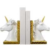 Maxbell Decorative Bookends Stylish Sculpture Book Stand for Indoor Tabletop Cabinet