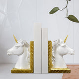 Maxbell Decorative Bookends Stylish Sculpture Book Stand for Indoor Tabletop Cabinet
