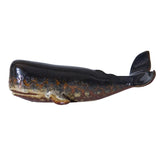 Maxbell Ceramic Whales Sculpture Animal Statue for Bookshelf Home Office Holiday Gift
