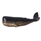 Maxbell Ceramic Whales Sculpture Animal Statue for Bookshelf Home Office Holiday Gift