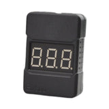 1-8S Battery Tester RC Spare Parts Digital Display 2 in 1 RC Battery Checker