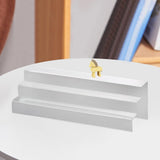 Maxbell Acrylic Riser Display Stand Decor Jewelry Rack for Dolls Figures Sculptures 3 Tier