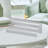 Maxbell Acrylic Riser Display Stand Decor Jewelry Rack for Dolls Figures Sculptures 4 Tier