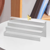 Maxbell Acrylic Riser Display Stand Decor Jewelry Rack for Dolls Figures Sculptures 4 Tier
