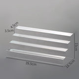 Maxbell Acrylic Riser Display Stand Decor Jewelry Rack for Dolls Figures Sculptures 4 Tier