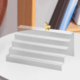 Maxbell Acrylic Riser Display Stand Decor Jewelry Rack for Dolls Figures Sculptures 5 Tier