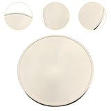 Maxbell 10x Blank Challenge Coins Birthday Iron Plating for Engraving Plated Pattern Argent