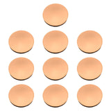 Maxbell 10x Blank Challenge Coins Birthday Iron Plating for Engraving Plated Pattern Copper