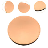 Maxbell 10x Blank Challenge Coins Birthday Iron Plating for Engraving Plated Pattern Copper