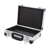Maxbell Aluminum Alloy Toolbox Sturdy Portable Tool Case for Men Outdoor Camera Gear without Sponge