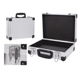 Maxbell Aluminum Alloy Toolbox Sturdy Portable Tool Case for Men Outdoor Camera Gear without Sponge