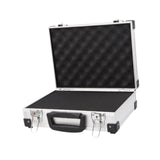 Maxbell Aluminum Alloy Toolbox Sturdy Portable Tool Case for Men Outdoor Camera Gear with Sponge