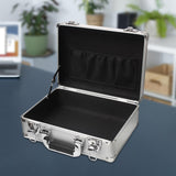 Maxbell Aluminum Alloy Case with Lock Portable Tool Case for Travel Outdoor Equiment withou sponge