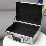 Maxbell Aluminum Alloy Case with Lock Portable Tool Case for Travel Outdoor Equiment withou sponge