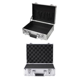 Maxbell Aluminum Alloy Case with Lock Portable Tool Case for Travel Outdoor Equiment withou sponge