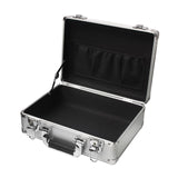 Maxbell Aluminum Alloy Case with Lock Portable Tool Case for Travel Outdoor Equiment withou sponge