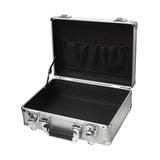 Maxbell Aluminum Alloy Case with Lock Portable Tool Case for Travel Outdoor Equiment withou sponge