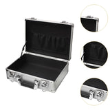Maxbell Aluminum Alloy Case with Lock Portable Tool Case for Travel Outdoor Equiment withou sponge