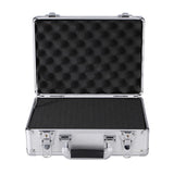 Maxbell Aluminum Alloy Case with Lock Portable Tool Case for Travel Outdoor Equiment with sponge