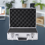 Maxbell Aluminum Alloy Case with Lock Portable Tool Case for Travel Outdoor Equiment with sponge