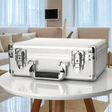 Maxbell Aluminum Alloy Case with Lock Portable Tool Case for Travel Outdoor Equiment with sponge