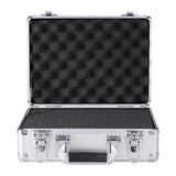 Maxbell Aluminum Alloy Case with Lock Portable Tool Case for Travel Outdoor Equiment with sponge