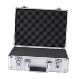 Maxbell Aluminum Alloy Case with Lock Portable Tool Case for Travel Outdoor Equiment with sponge