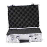 Maxbell Aluminum Alloy Case with Lock Portable Tool Case for Travel Outdoor Equiment with sponge