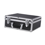 Maxbell Aluminum Alloy Case Hard Shell Portable Tool Case for Men Travel Mic Storage without sponge