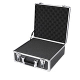 Maxbell Aluminum Alloy Case Hard Shell Portable Tool Case for Men Travel Mic Storage with sponge