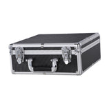 Maxbell Aluminum Alloy Case Hard Shell Portable Tool Case for Men Travel Mic Storage with sponge