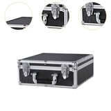 Maxbell Aluminum Alloy Case Hard Shell Portable Tool Case for Men Travel Mic Storage with sponge