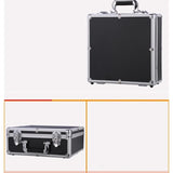 Maxbell Aluminum Alloy Case Hard Shell Portable Tool Case for Men Travel Mic Storage with sponge