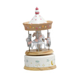 Maxbell Music Box Wooden Clockwork Toys Home Bedroom Decor for Girlfriend Lovers Kids pink