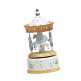 Maxbell Music Box Wooden Clockwork Toys Home Bedroom Decor for Girlfriend Lovers Kids blue