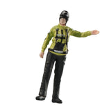 Maxbell 1/64 Scale Female Police Figures Layout Realistic Collection Resin Figurines Go gesture