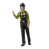 Maxbell 1/64 Scale Female Police Figures Layout Realistic Collection Resin Figurines Stop gesture