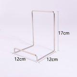 Maxbell Shirts Display Stand Elegant for Shirt Stores Home Stores Clothing Showcases silver