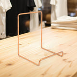 Maxbell Shirts Display Stand Elegant for Shirt Stores Home Stores Clothing Showcases gold