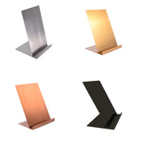 Maxbell Shirts Display Stand Stainless Steel Adults Shirt Support for Home Countertop silvery