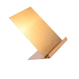 Maxbell Shirts Display Stand Stainless Steel Adults Shirt Support for Home Countertop gold