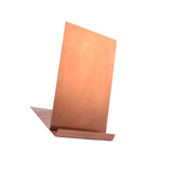 Maxbell Shirts Display Stand Stainless Steel Adults Shirt Support for Home Countertop rose gold