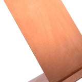 Maxbell Shirts Display Stand Stainless Steel Adults Shirt Support for Home Countertop rose gold