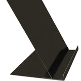 Maxbell Shirts Display Stand Stainless Steel Adults Shirt Support for Home Countertop black