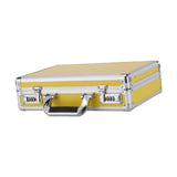 Maxbell Aluminum Alloy Hard Case with Lock Portable Tool Case for Travel files Tools S