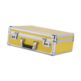 Maxbell Aluminum Alloy Hard Case with Lock Portable Tool Case for Travel files Tools M