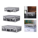 Maxbell Aluminum Alloy Case Equipment Protection Case for Travel Outdoor Mic Storage S