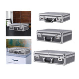 Maxbell Aluminum Alloy Case Equipment Protection Case for Travel Outdoor Mic Storage S