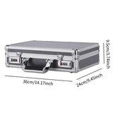 Maxbell Aluminum Alloy Case Equipment Protection Case for Travel Outdoor Mic Storage S